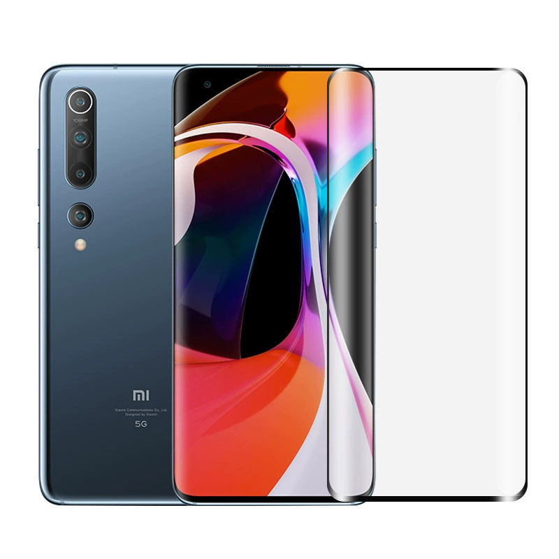 Подходит для Xiaomi 11Pro jelly all -gel Note10 изогнутая клеевая защитная плёнка CC9Pro мобильного телефона стальной фильм