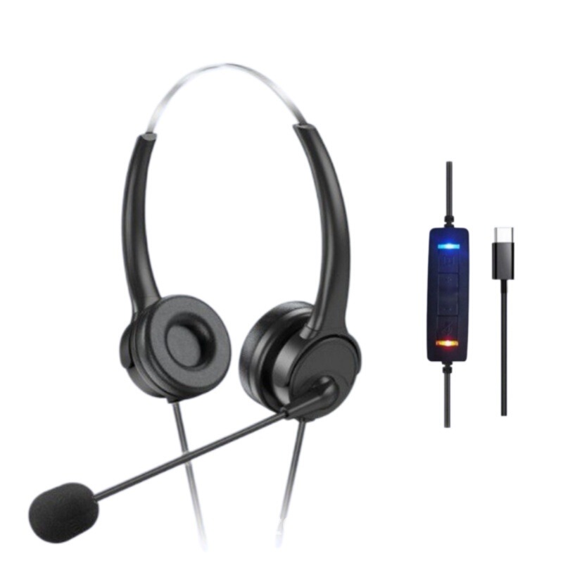Factory Direct Sales Customer Service Wired Headset Aviation Outbound Call Truck Driver Dedicated Headset Computer Headset Factory Direct Sales Customer Service Wired Headset Aviation Outbound Call Truck Driver Dedicated Headset Computer Headset