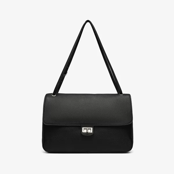 2026 New Leather Crossbody Bag for Women, Soft Leather Commuting Handbag, Fashionable Versatile Small Chanel-style Shoulder Bag for Women