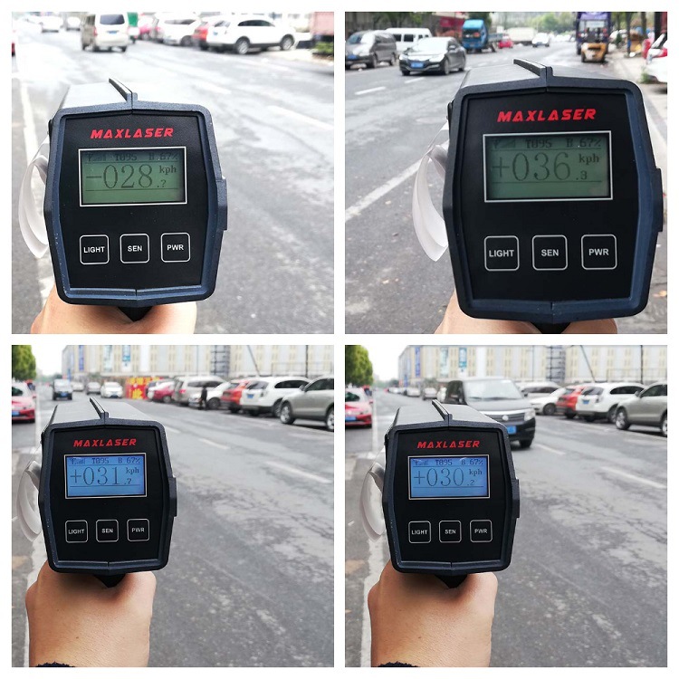 手持低速测速仪/测速仪（测速带打印一体机）型号:MAXLASER PROⅡ