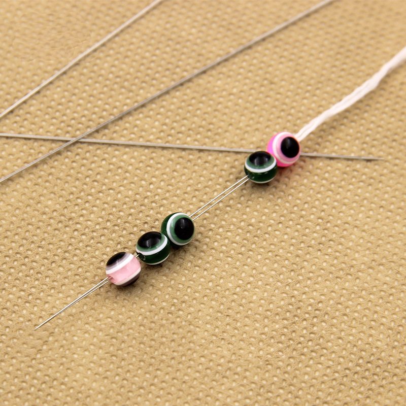12g Weight Beading needle Home Textiles & Decor Type Beading needle Classification Metal Material Solid Color Pattern All Seasons Season Casual Style Casual Solid Color Metal Beading Needle 1