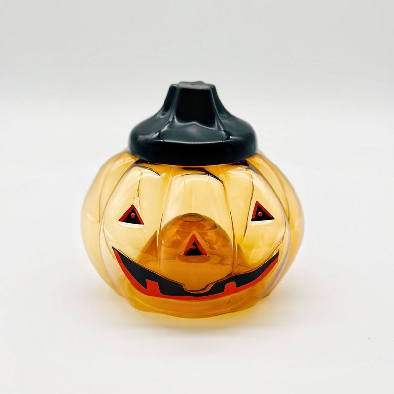 メーカーカスタマイズされたハロウィンカボチャプラスチックボトル1.5L食品詰め替えボトル|undefined