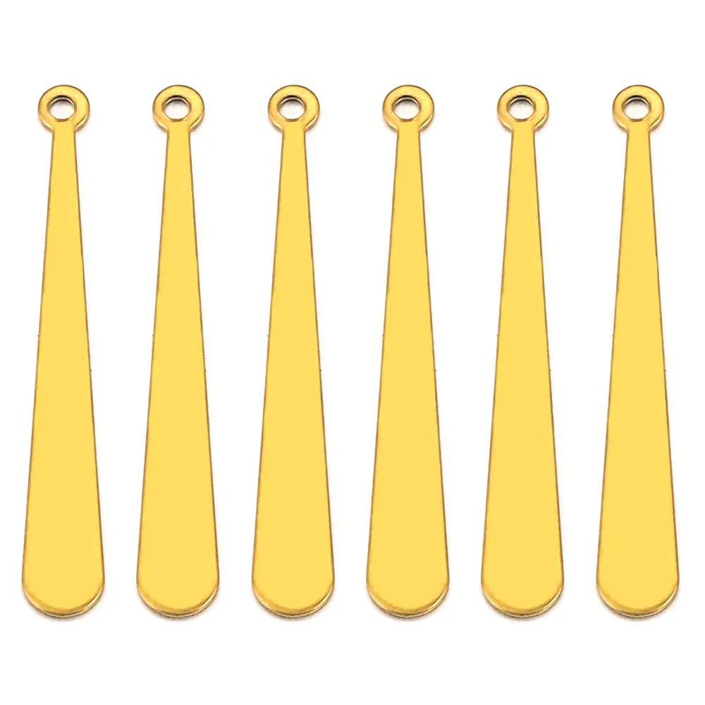 Accesorios de joyería DIY de acero inoxidable pinzas de pelo hechas a mano material de tocado varilla vertical 30mm accesorios de joyería antiguos