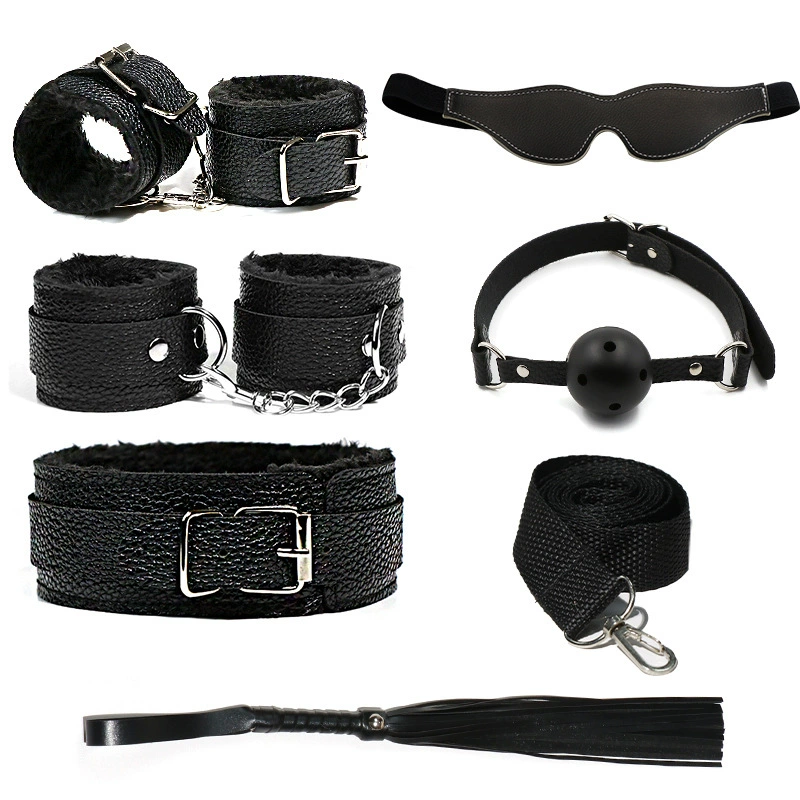 Bondage Kit — Plush SM Set, 6–20 Piece Options, Adult BDSM Accessories