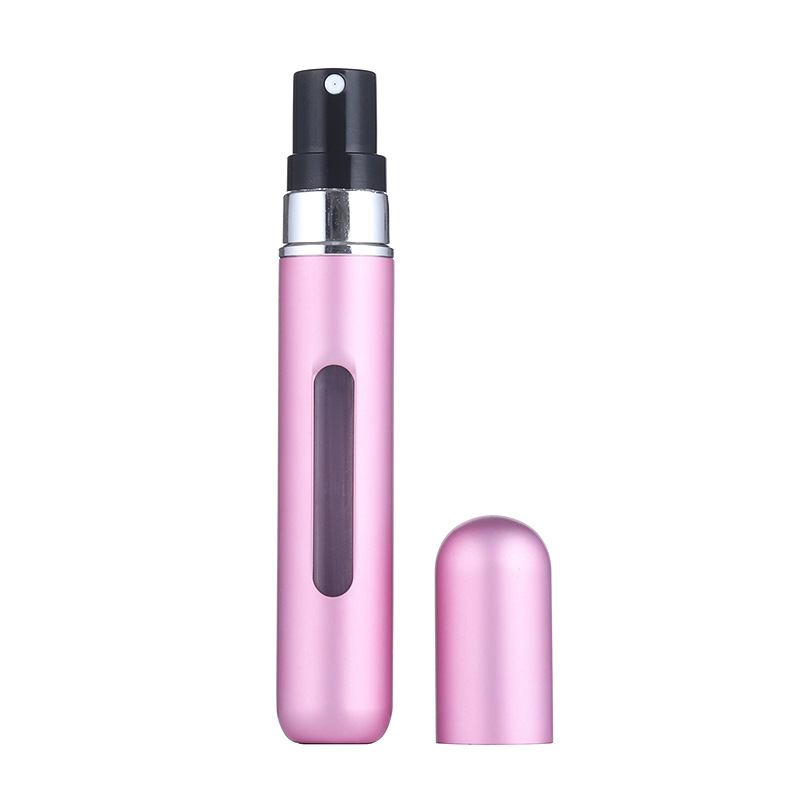 Los fabricantes suministran botella de perfume portátil de llenado inferior de 8ml en stock botella secundaria de perfume de viaje al por mayor