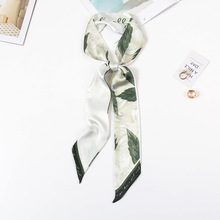 長條絲巾女窄新款多功能洋氣綁包包手柄絲巾帶韓版裝飾小領巾飄帶