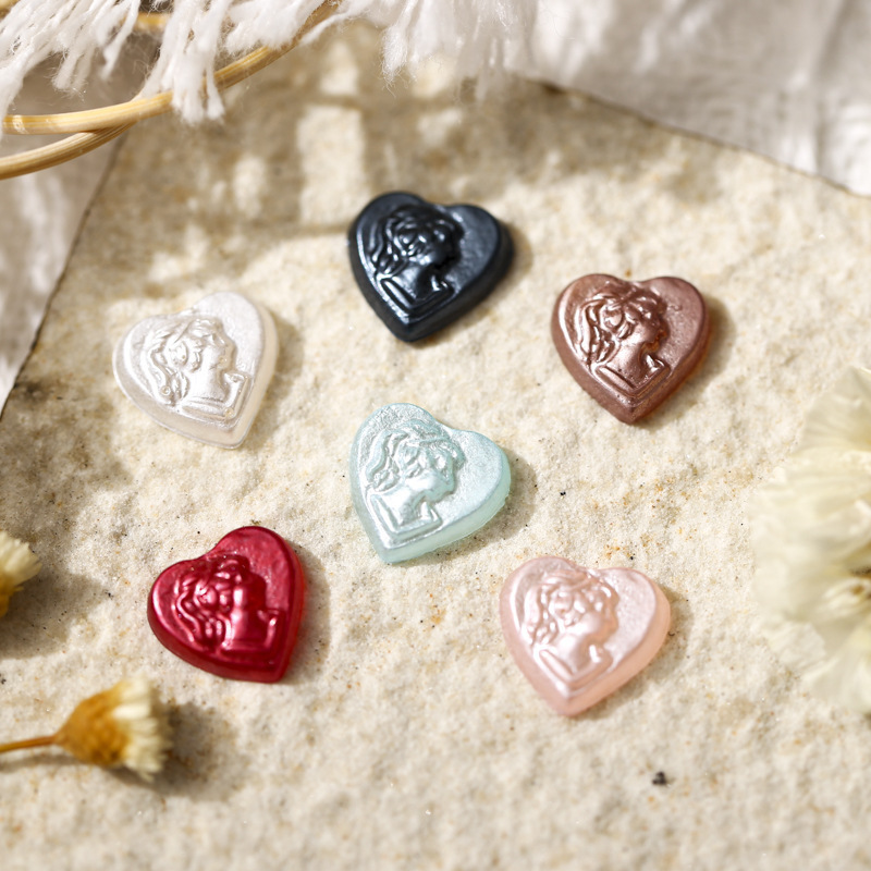 Japanese Style Cyber Celebrity Nail Art Heart Shape Girl's Heart Beauty Head Jewelry Fairy Resin Butterfly Nail Decoration Stereo Vintage Japanese Style Cyber Celebrity Nail Art Heart Shape Girl's Heart Beauty Head Jewelry Fairy Resin Butterfly Nail Decoration Stereo Vintage