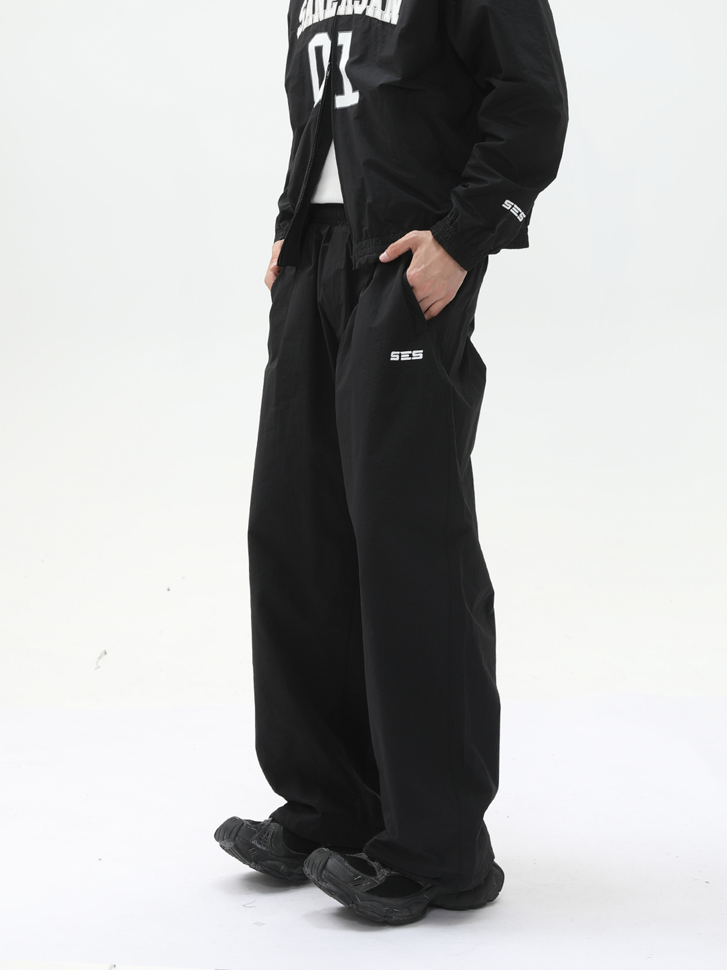 MTLCLOTHES Hombres| Estilo juvenil americano impresión de letras de tendencia de collar vertical función deportiva de moda casual