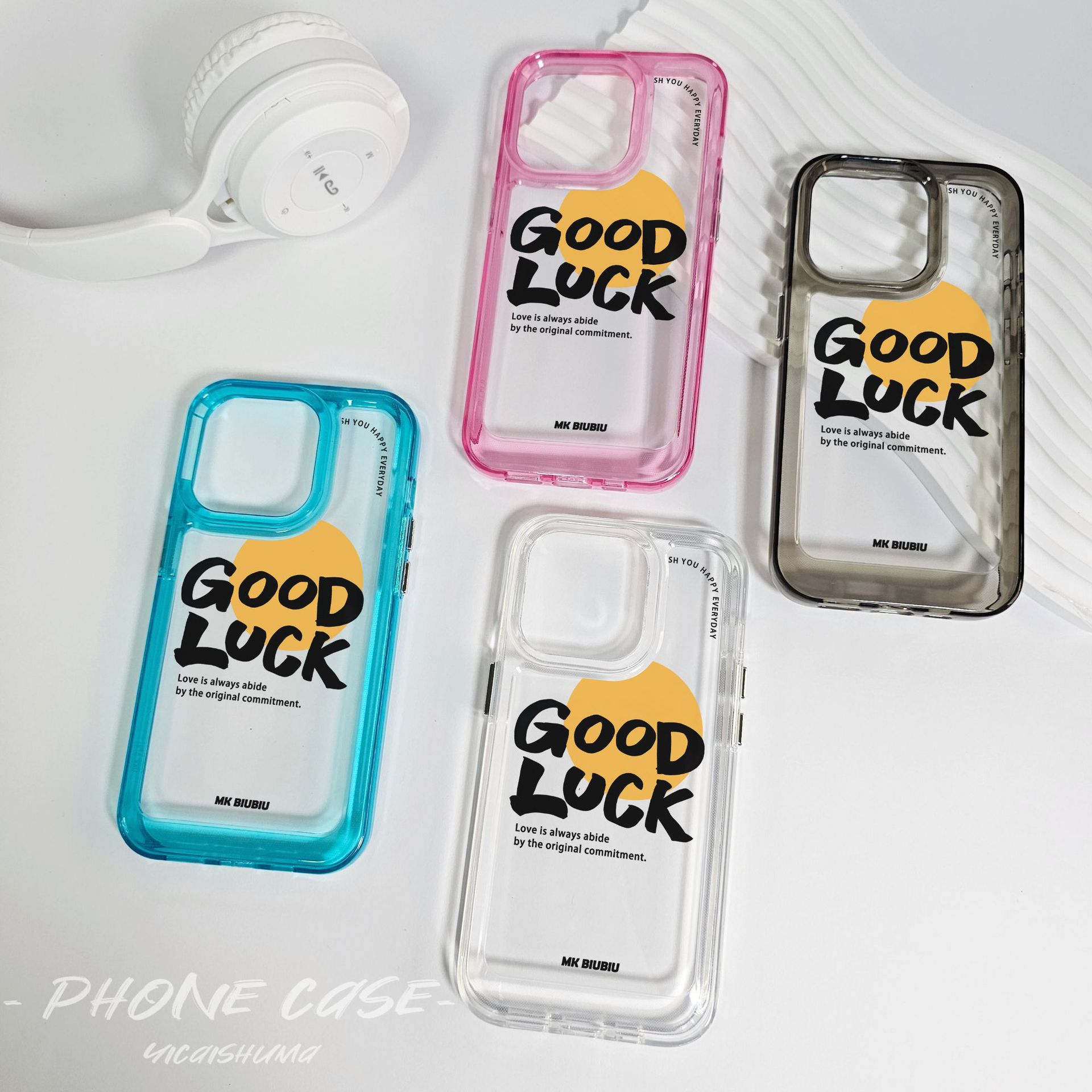 Electroplated Acrylic Phone Case For Iphone 15 14 Pro Max 13 12 11_voghion.com