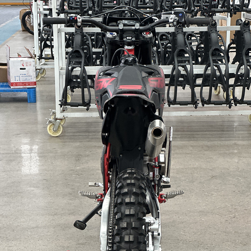 Stn Stoner T5/Yb300H Racing Two-Wheeled Mountain Off-Road Motorcycle, Small Steel-Bore High-Performance Dirt Bike for Forest Trails