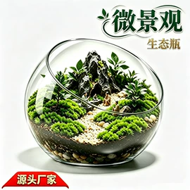 玻璃杯;微景观;水培植物瓶