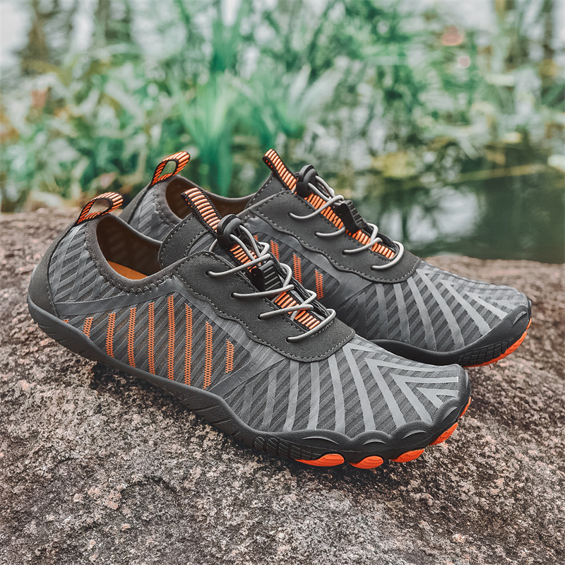 2024 verano nuevo hombre y mujer al aire libre zapatos de montaña respirables y resistentes al desgaste zapatos de agua