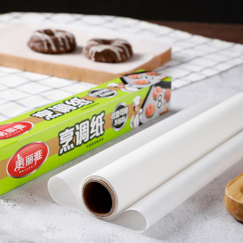 Meiya disposable cooking paper baking paper household kitchen parchment paper barbecue oil-absorbing paper department store wholesale