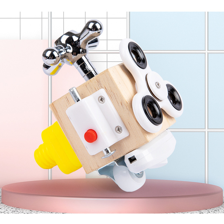 Transfronterizo niños Montessori enseñanza ayudas multifunción interruptor desbloquear ocupado rápido ocupado bebé Educativo Educación Temprana Juguetes