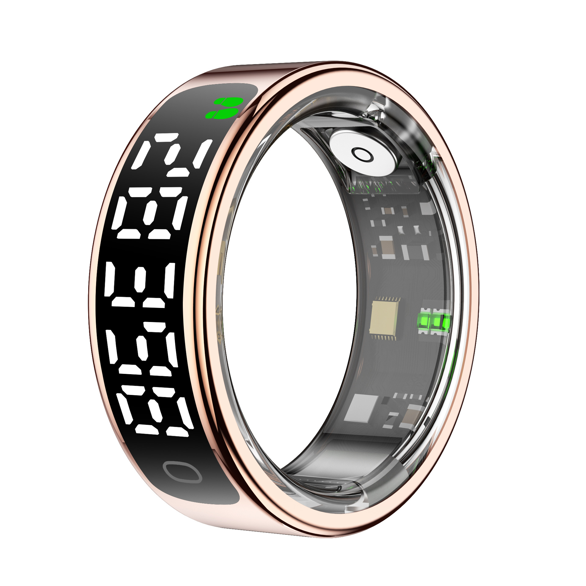 Nuevo anillo inteligente R13 transfronterizo, frecuencia cardíaca, oxígeno en sangre, ejercicios para dormir, pasos, cámara Bluetooth impermeable con almacén de cristal