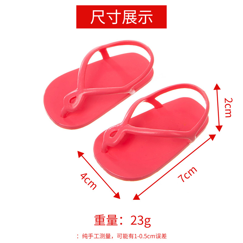 18 pulgadas American xiafu muñeca zapatos verano flip-flop American Girl Doll zapatos accesorios zapatos de la muñeca