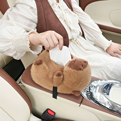Box Cute Plush Car | Car tissue box/set