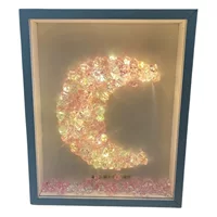 DIY звезда ночник кристалл камень ручной работы ночник для Подруги подарок на день рождения для подруги