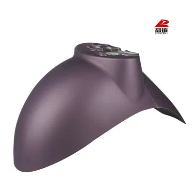 Electric vehicle fender | Source Little Knife Electric Vehicle - no-specifications-thickened-turtle-king-series-front-mudguard-frosted-fairy-taro-purple