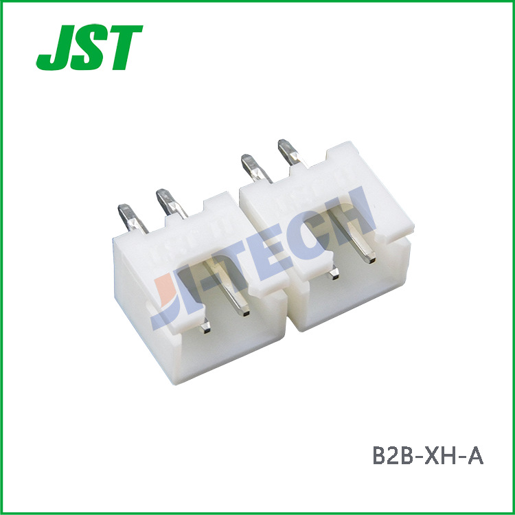 JST  B2B-XH-A 针座连接器-通孔-XH系列 （2.50mm）