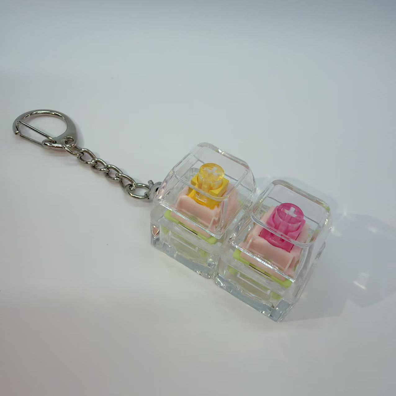 Pc two-button-color shaft d type + small d chain