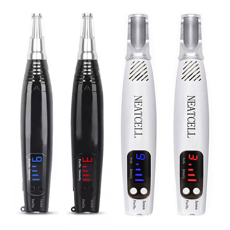 Black Red and Blue Light Skin Second Pen Beauty Salon Instrument Second Generation Handheld Portable Mole Sweeping Pen Spot Scanning Beauty Pen Skin Second Instrument