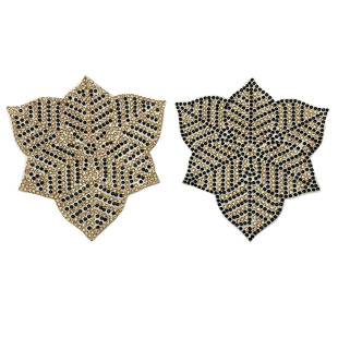 Manufacturers Supply DIY Christmas Gifts Christmas Pattern Glass Rhinestone Patch Clothing Accessories Christmas Theme Decorati