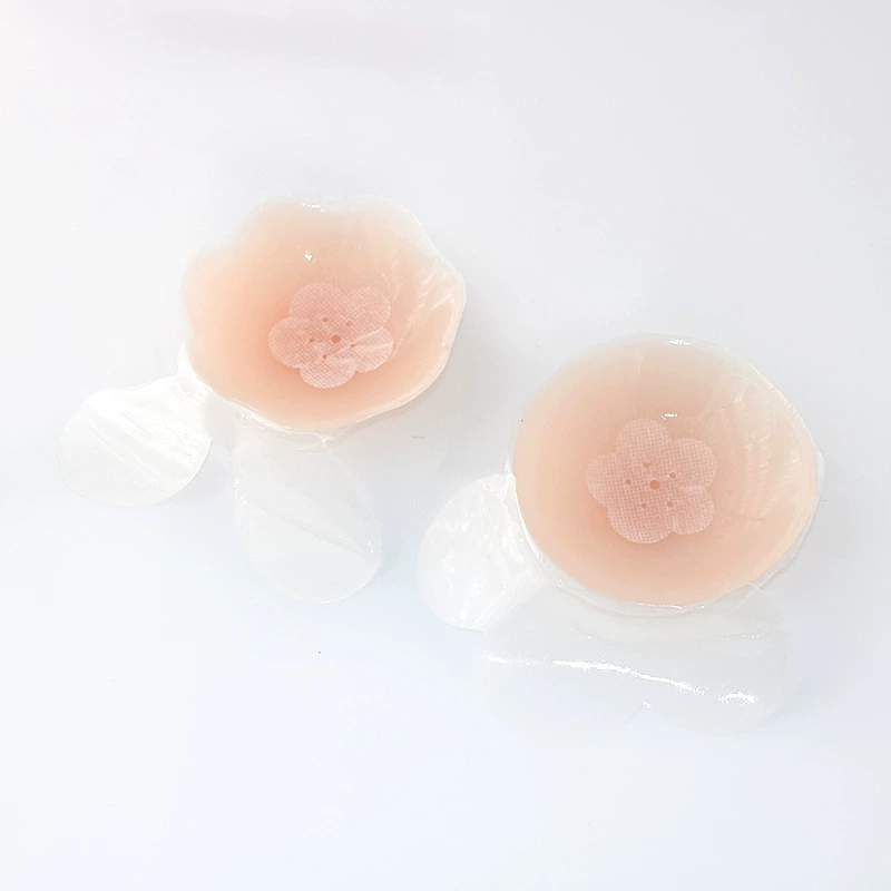 Cartoon silicone supporting nipple stickers for ears, pulls up protective underware, shockproof invisible thin sticker