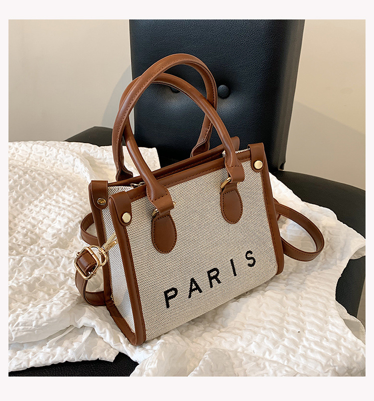 Nihaojewelry Wholesale Fashion Letter Paris Large Capacity Tote Bag display picture 50