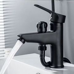 Forklift sink faucet with shower head, sink basin, cold and hot water dual-use bathroom shower head