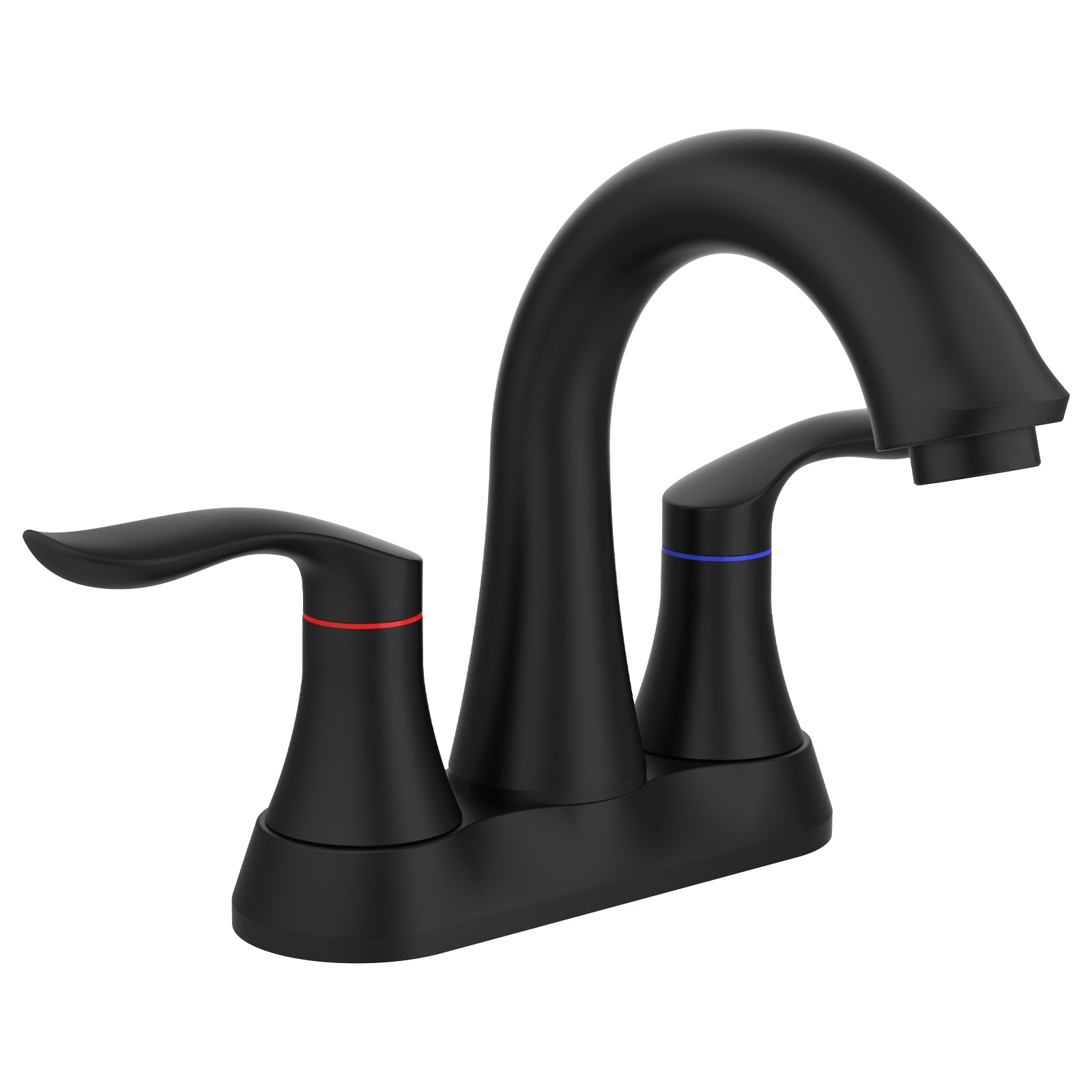 4 pulgadas de estilo americano frío y caliente doble mango baño baño lavabo lavabo grifo certificación CUPC Amazon
