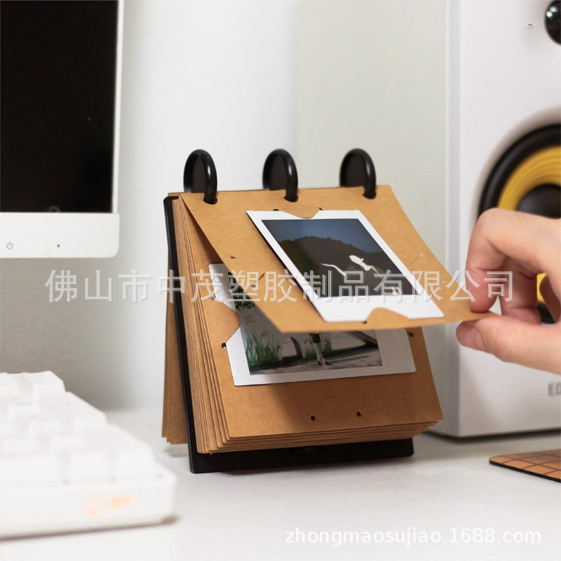 亚克力相框定制拍立得相册mini方形sq宽幅wide适用台历收纳家居