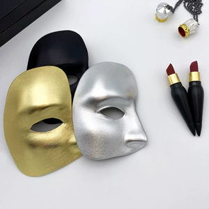 Golden Half-Face Mask for Parties, Adult and Children Masquerade Costume for Christmas, Halloween and Other Celebrations