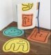 Korean Romane Creative Cute Imitation Cashmere Non-Slip Foot Mat Door Soft and Comfortable Home Floor Mat Bedroom Bathers