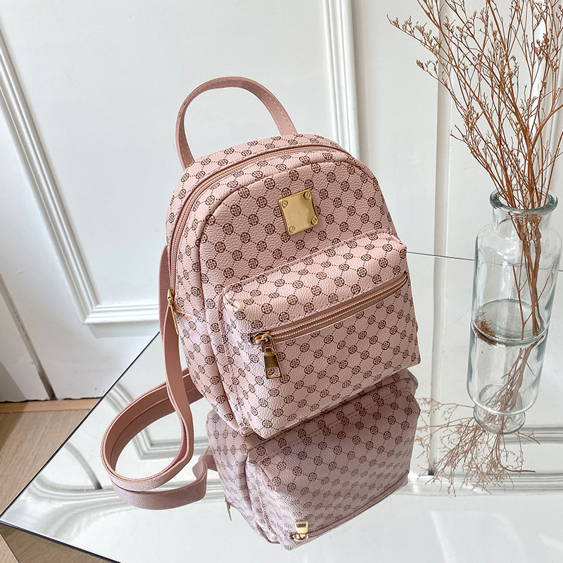 OM comercio exterior damas mochila flor coreana wbagen bolsos de moda clásicos bolsos escolares mochilas image 7