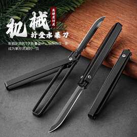 多功能机械折叠水果刀家用不锈钢随身便携式户外小刀超锋利露营刀