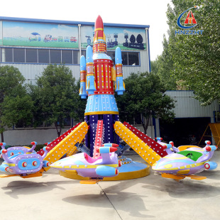 Outdoor mechanical amusement equipment rotating 8-arm lift automatic control aircraft park children's playground facilities outdoor