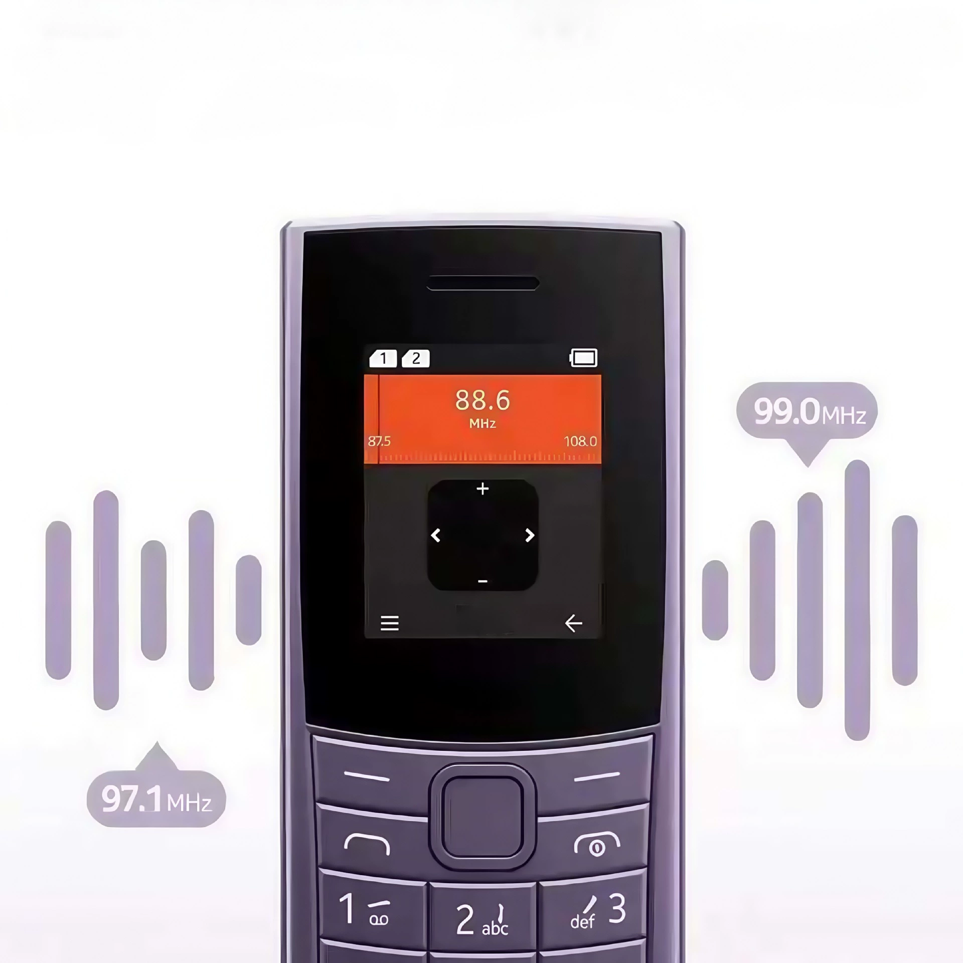 Эксклюзивный кроссбордер 110 2023 Dual SIM 4G Функция Прямой платы Кнопка Пожилые студенты Резервное Неумное Телефон