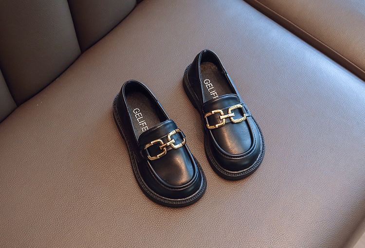Meederchersschong am College-Stil, Loafers mat engem Fouss, nei Hierscht 2022 fir kleng Meedercher Liederschong, Kannerschong_voghion.com