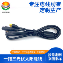 一拖三太陽能充電線國標低頻儲能光伏線低壓電纜供應可生產電源線