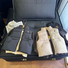 新款儿童印花羽绒棉马甲婴儿宝宝内外穿秋冬加厚背心代发微商外贸