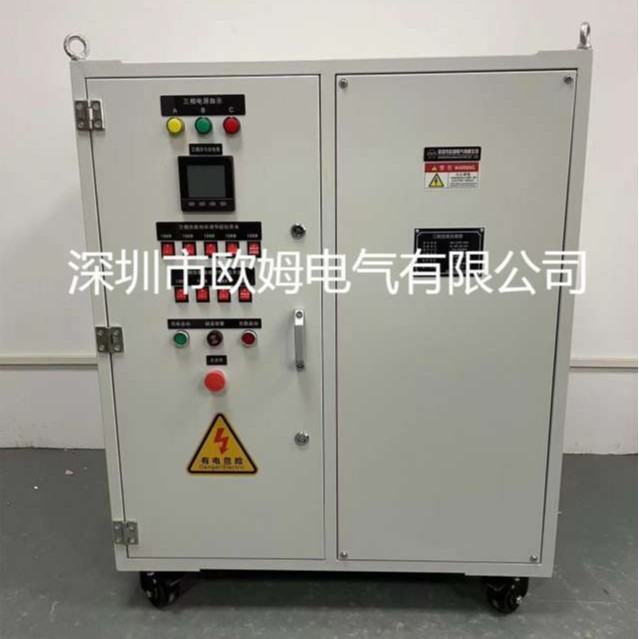 三相AC380V 80kW燃料电池发电长时间连续测试老化交流负载箱