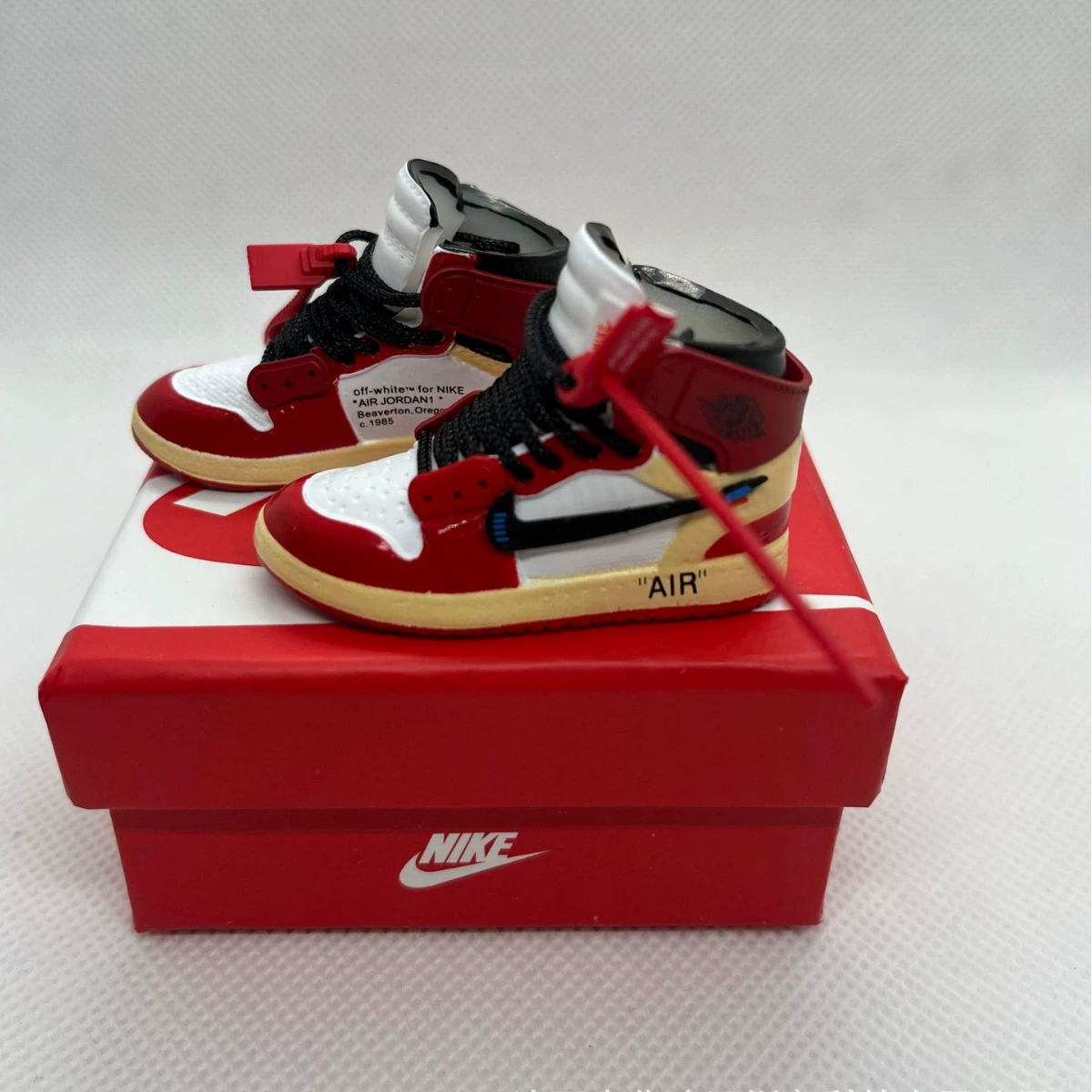 3D миниатюра баскетбольной обуви Air Jordan, коллекционная декоративная мини-тизерка, в комплекте/без коробки