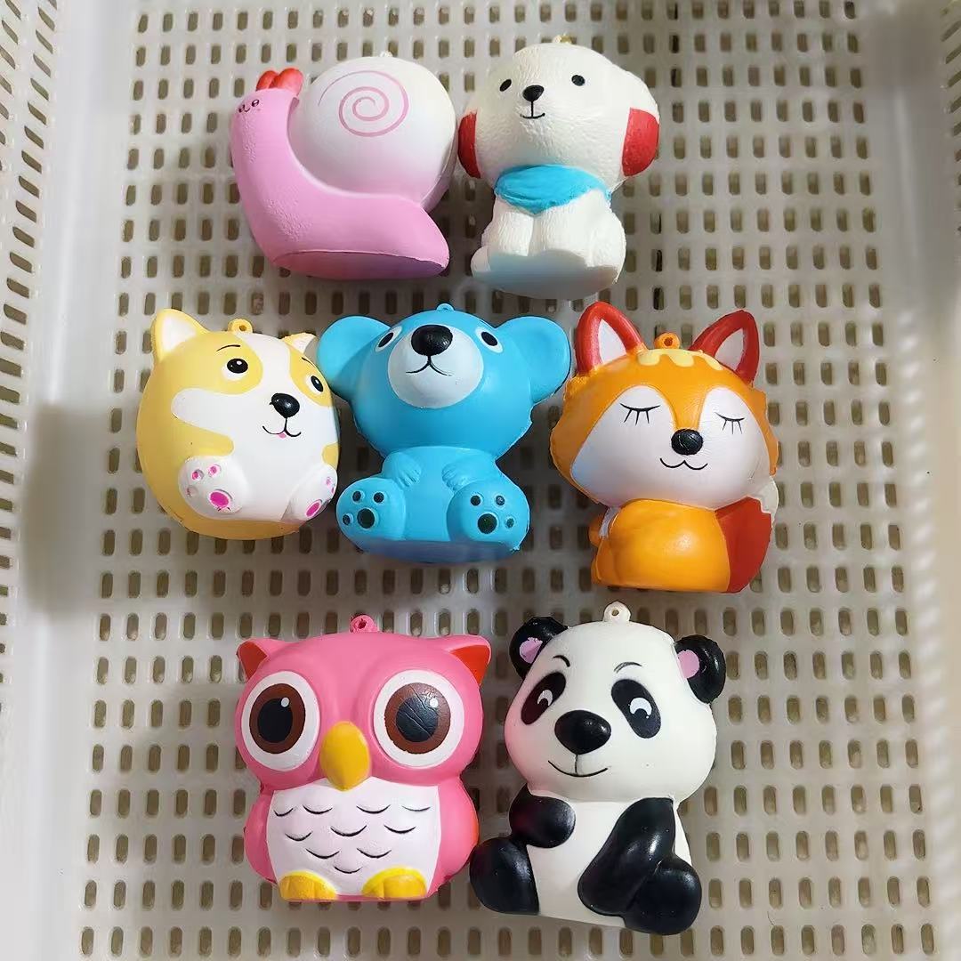 랜덤 말랑말랑 동물 캐릭터 말랑이 (1개)