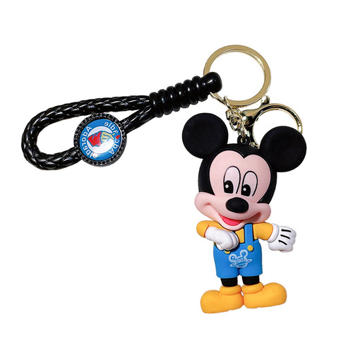 Minnie Mickey Cartoon Doll Keychain Cute Donald Duck Pendant Pendant Mobile Phone Keychain Couple Small Gift