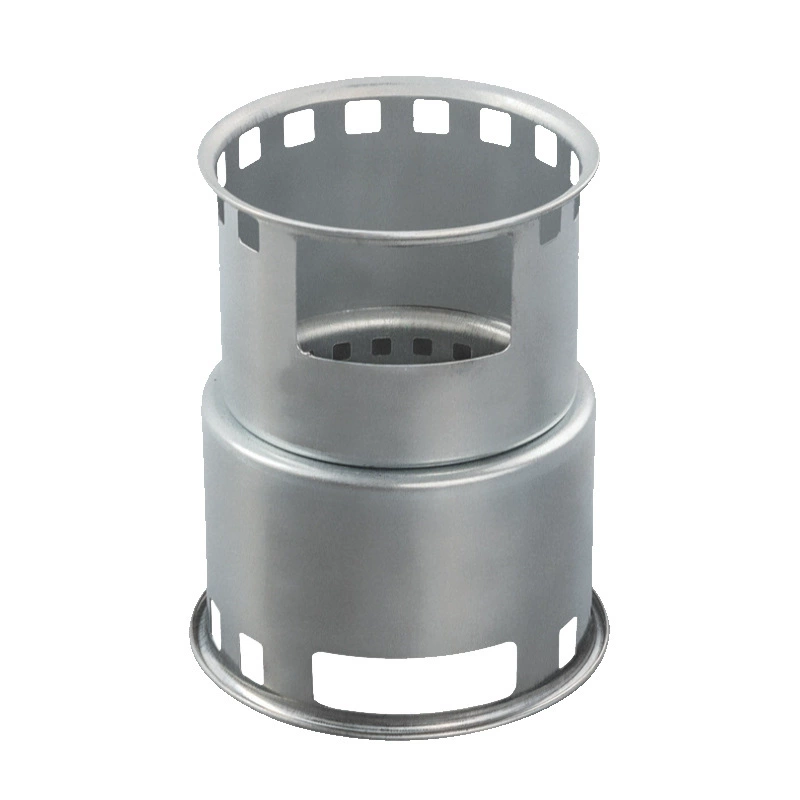 Spot wholesale split wild firewood furnace outdoor barbecue stove three cups mini furnace