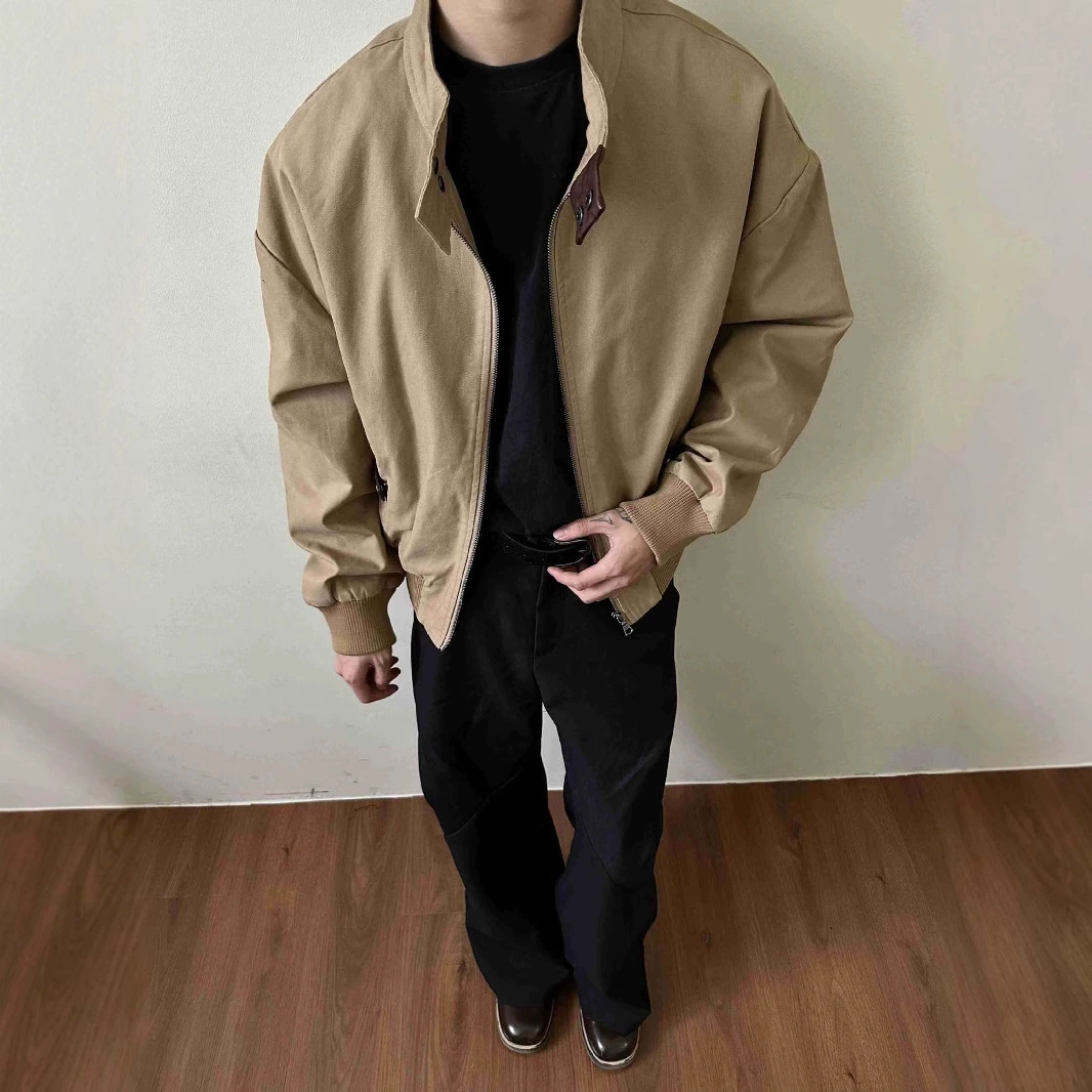 MADEEXTREME Ban Wind силуэт свободный короткий Pilot cleanfit повседневная куртка мужское