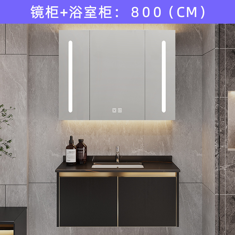 軽くて豪華な岩の一体のたらいの浴室の戸棚の組み合わせは簡単で、現代のトイレは手を洗って洗面器の風呂の洗面台を洗います。|undefined