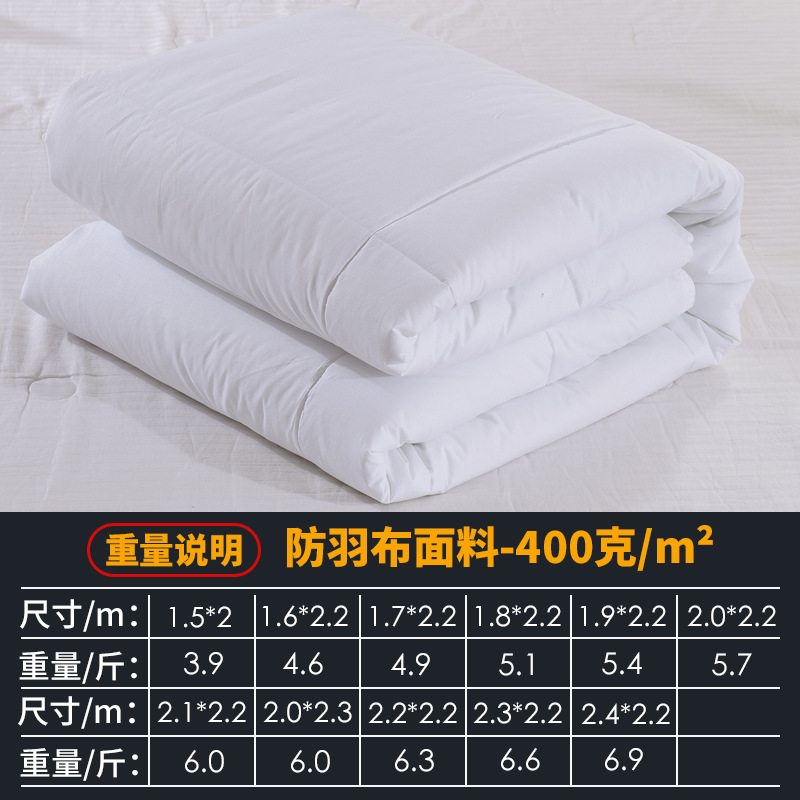 5つ星の純綿防羽布ホテルの民宿は冬に厚いです。