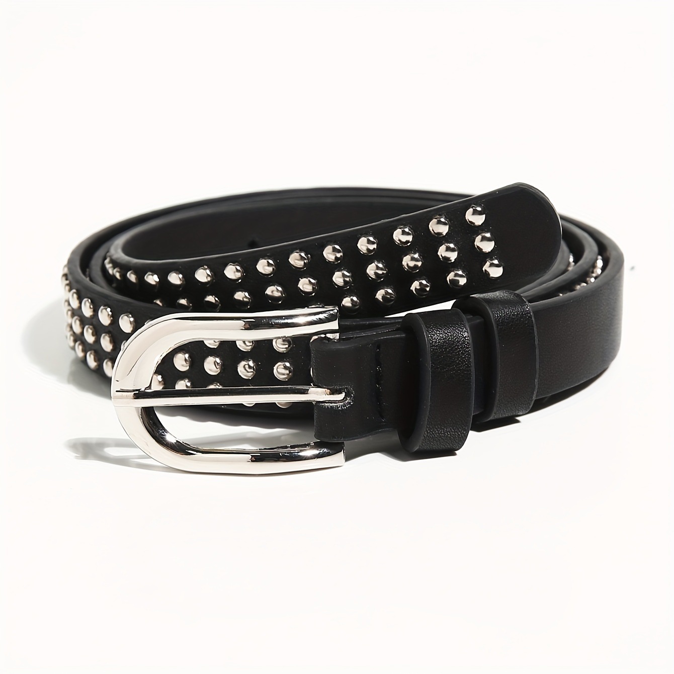 Holiday, Daily Occasion Streetwear Geometric Pu Leather Alloy Women's Leather Belts